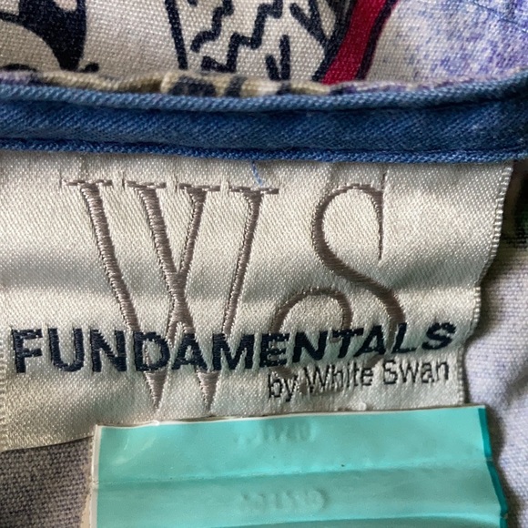 Y2K Uniform Scrub Top Dancing Teeth Dental Tooth Print - Picture 4 of 5